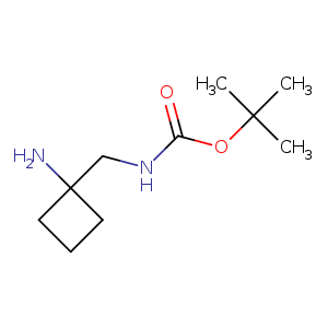Carbamic acid, N-[(1-aminocyclobutyl)methyl]-, 1,1-dimethylethyl ester