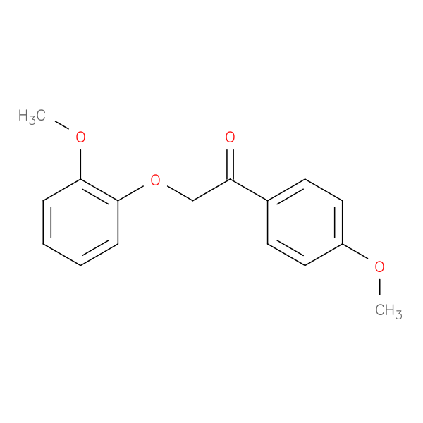 2-(2-methoxyphenoxy)-1-(4-methoxyphenyl)ethanone