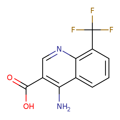 4-Amino-8-(trifluoromethyl)-3-quinolinecarboxylic acid