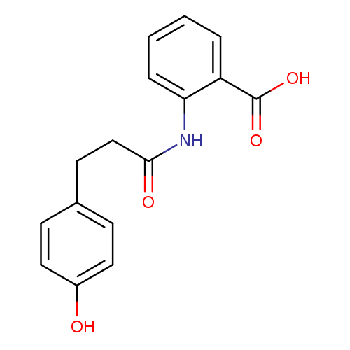Benzoic acid, 2-[[3-(4-hydroxyphenyl)-1-oxopropyl]amino]-