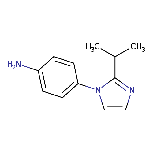 [4-(2-Isopropyl-1h-imidazol-1-yl)phenyl]amine