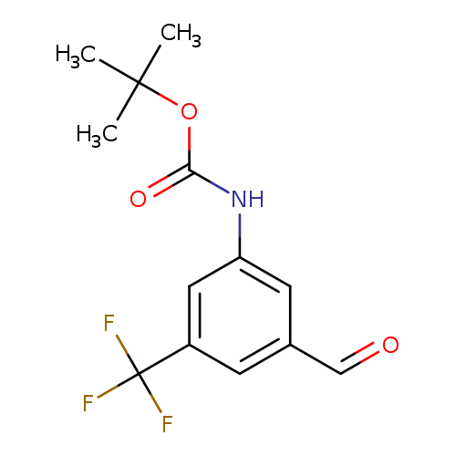 TERT-BUTYL (3-FORMYL-5-(TRIFLUOROMETHYL)PHENYL)CARBAMATE