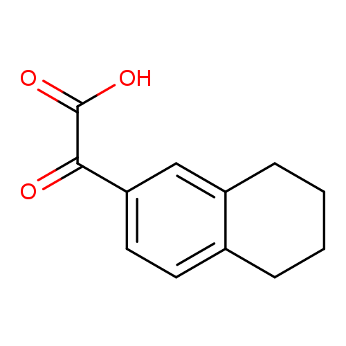 2-oxo-2-(5,6,7,8-tetrahydronaphthalen-2-yl)acetic acid