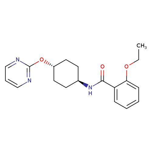 2-ethoxy-N-[(1r,4r)-4-(pyrimidin-2-yloxy)cyclohexyl]benzamide