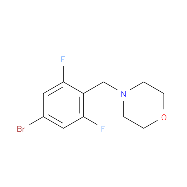 4-(4-Bromo-2,6-difluorobenzyl)morpholine
