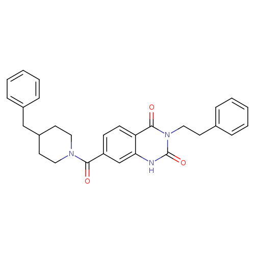 7-(4-benzylpiperidine-1-carbonyl)-3-(2-phenylethyl)-1,2,3,4-tetrahydroquinazoline-2,4-dione
