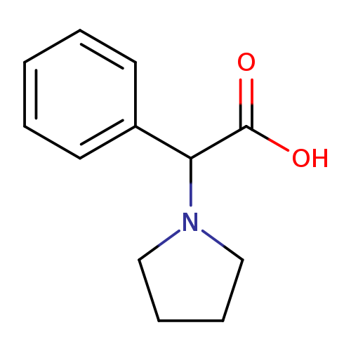 1-Pyrrolidineacetic acid, α-phenyl-
