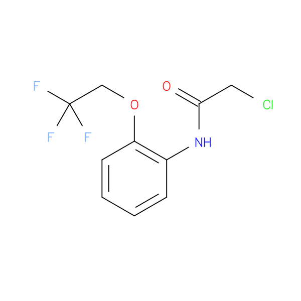 2-chloro-N-[2-(2,2,2-trifluoroethoxy)phenyl]acetamide