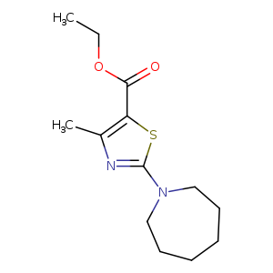 Ethyl 2-azepan-1-yl-4-methyl-1,3-thiazole-5-carboxylate