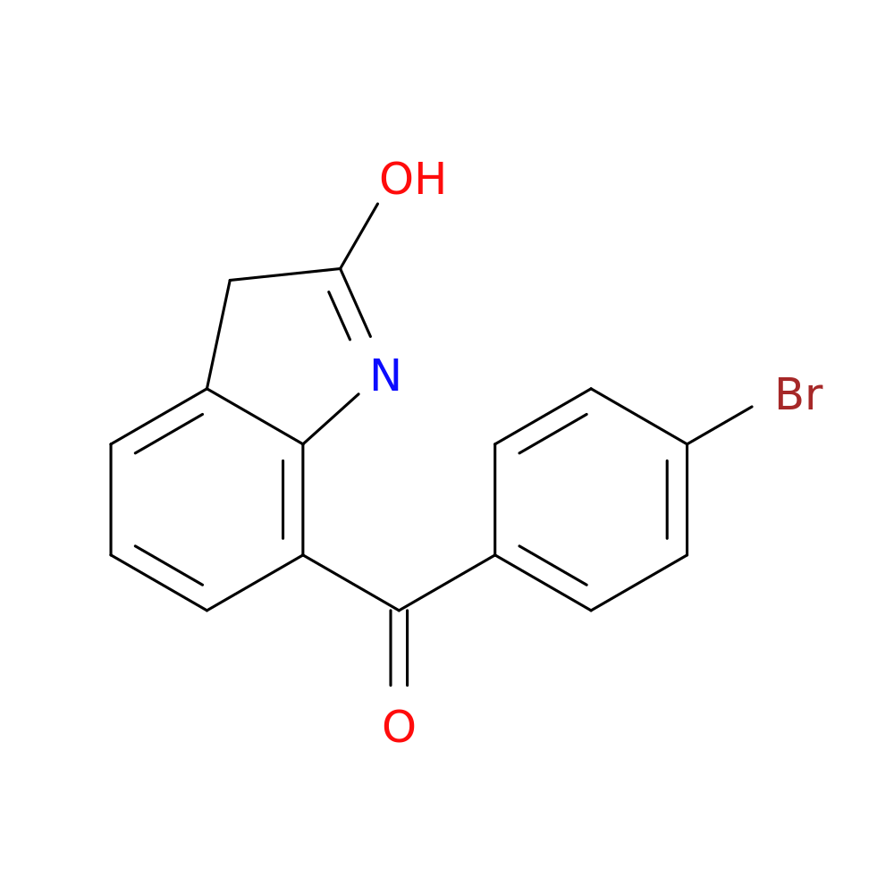 7-(4-Bromobenzoyl)-1,3-dihydro-2H-indol-2-one