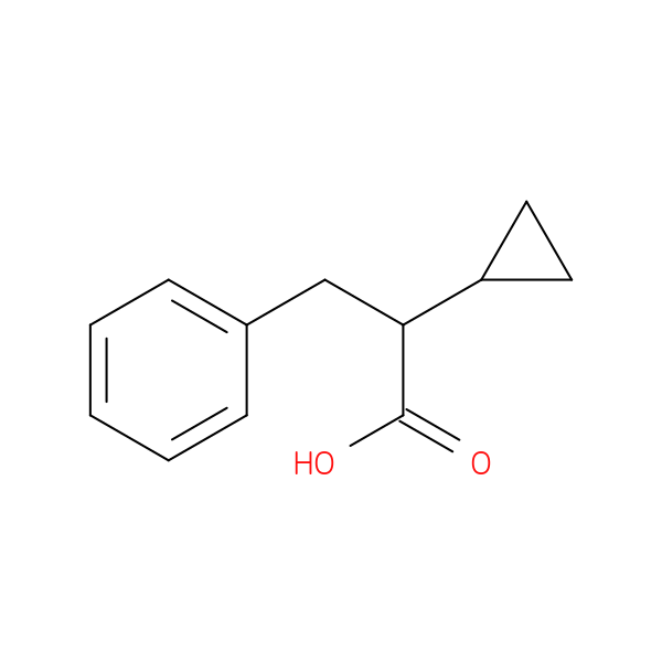 2-cyclopropyl-3-phenylpropanoic acid