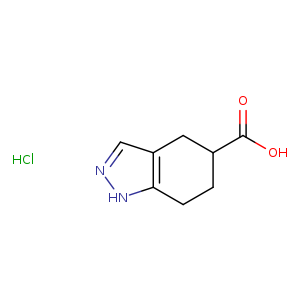 4,5,6,7-tetrahydro-1H-indazole-5-carboxylicacidhydrochloride