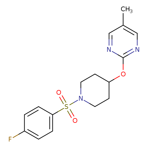 2-{[1-(4-fluorobenzenesulfonyl)piperidin-4-yl]oxy}-5-methylpyrimidine