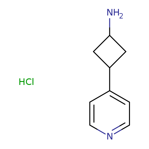 3-(pyridin-4-yl)cyclobutan-1-amine hydrochloride