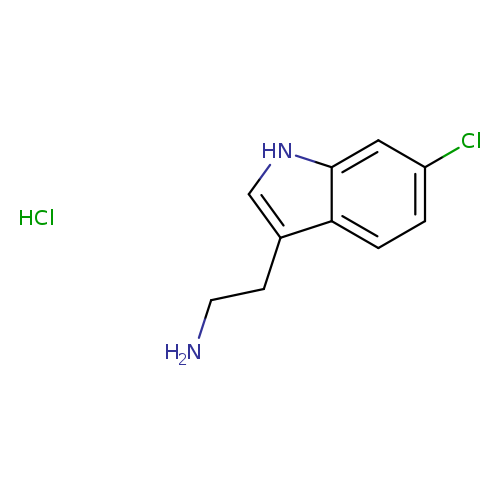 2-(6-chloro-1H-indol-3-yl)ethan-1-amine hydrochloride