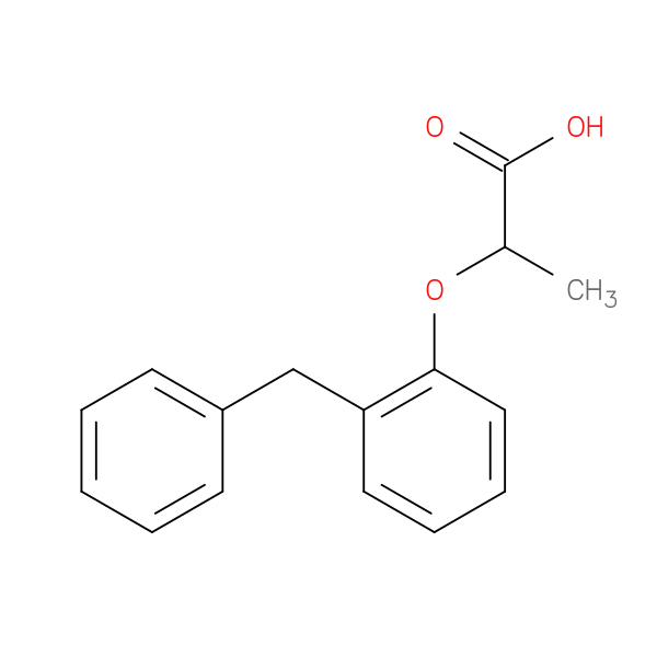 2-(2-benzylphenoxy)propanoic acid