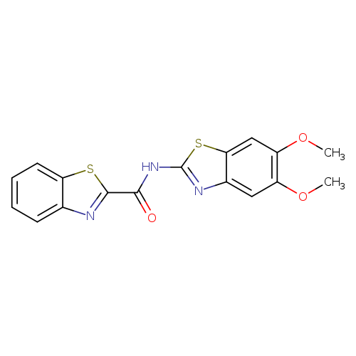 N-(5,6-dimethoxy-1,3-benzothiazol-2-yl)-1,3-benzothiazole-2-carboxamide