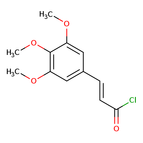 2-Propenoyl chloride, 3-(3,4,5-trimethoxyphenyl)-, (2E)-
