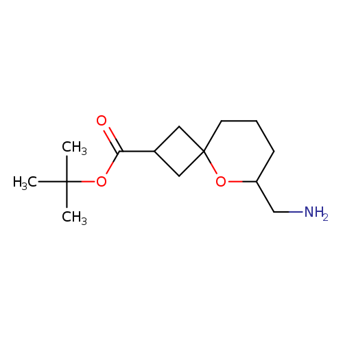 tert-butyl6-(aminomethyl)-5-oxaspiro[3.5]nonane-2-carboxylate
