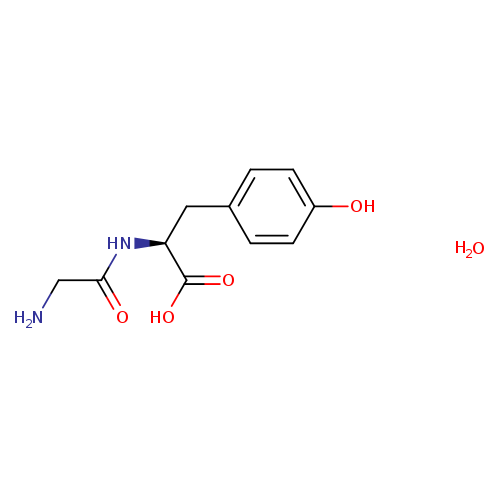 L-Tyrosine, glycyl-, hydrate (9CI)