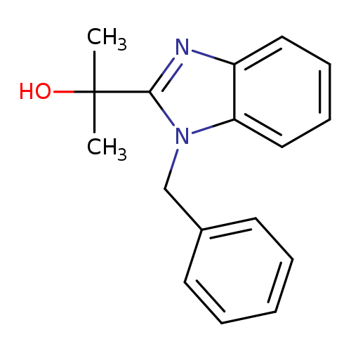 2-(1-benzyl-1H-1,3-benzodiazol-2-yl)propan-2-ol