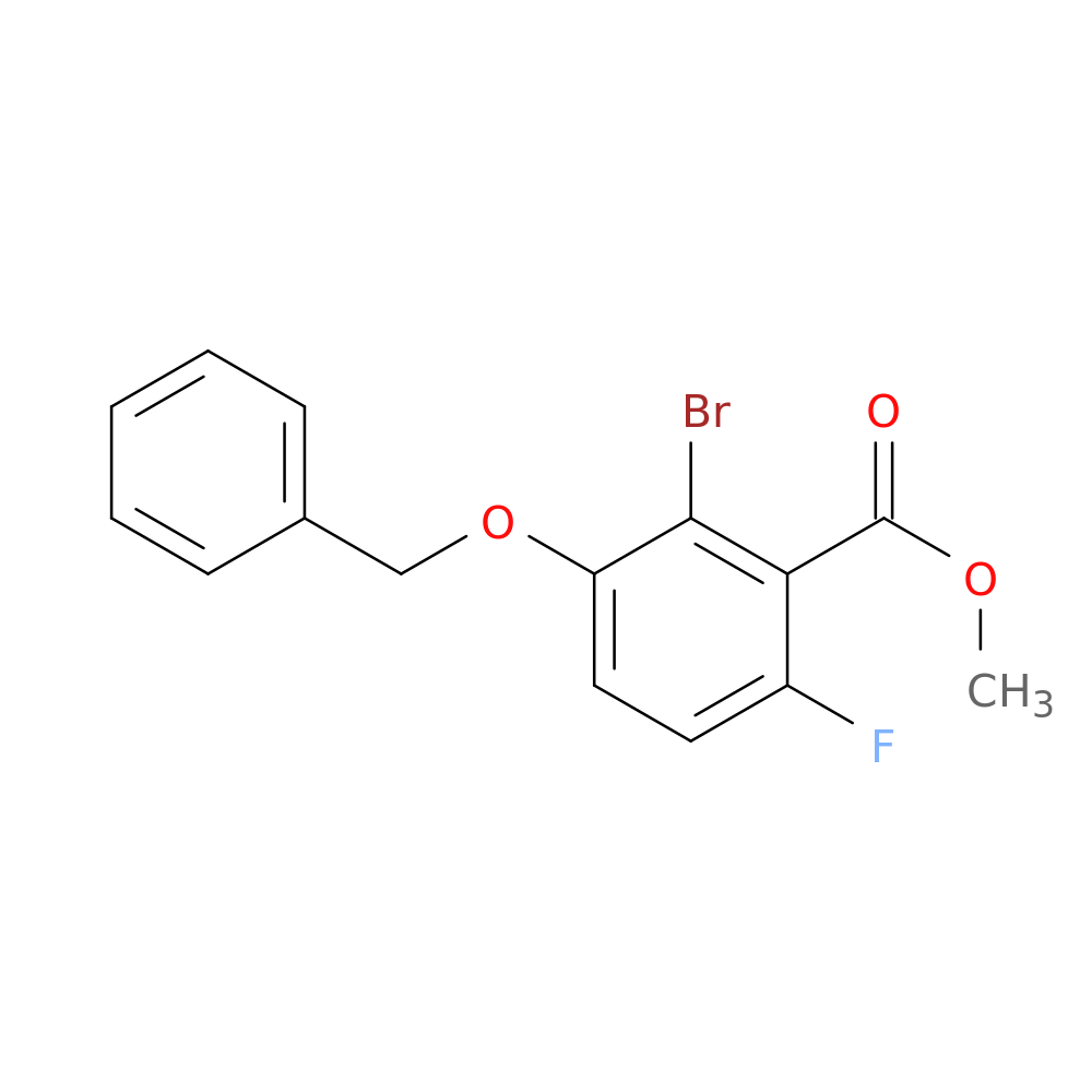 Methyl 2-bromo-3-(benzyloxy)-6-fluorobenzoate