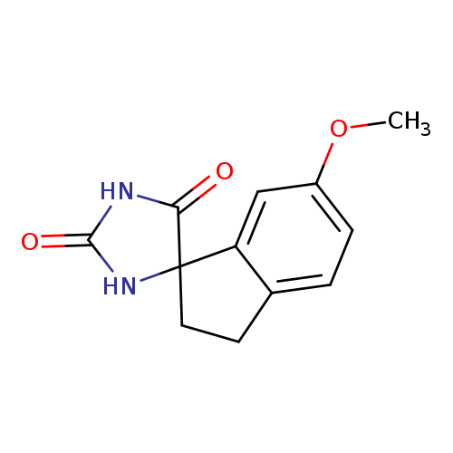 6'-methoxy-2',3'-dihydrospiro[imidazolidine-4,1'-indene]-2,5-dione
