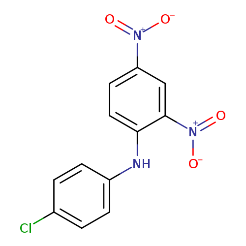 Benzenamine, N-(4-chlorophenyl)-2,4-dinitro-