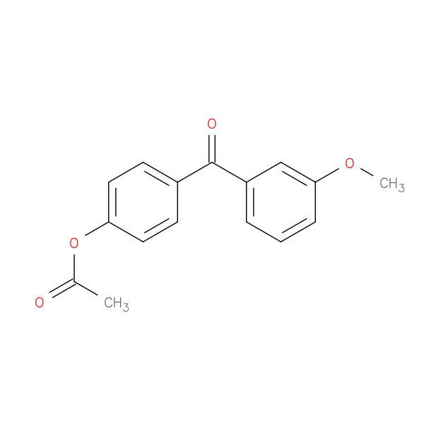 4-Acetoxy-3'-methoxybenzophenone
