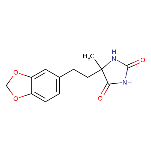 5-[2-(2H-1,3-Benzodioxol-5-yl)ethyl]-5-methylimidazolidine-2,4-dione