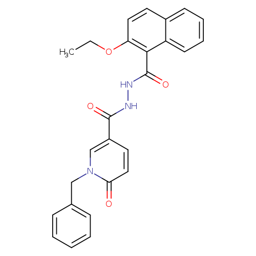 N'-(1-benzyl-6-oxo-1,6-dihydropyridine-3-carbonyl)-2-ethoxynaphthalene-1-carbohydrazide
