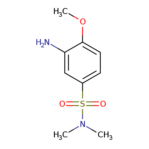 3-Amino-4-methoxy-n,n-dimethyl-benzenesulfonamide