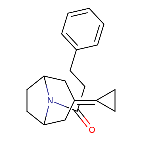 1-{3-cyclopropylidene-8-azabicyclo[3.2.1]octan-8-yl}-3-phenylpropan-1-one