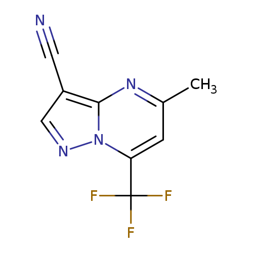 5-Methyl-7-(trifluoromethyl)pyrazolo[1,5-a]pyrimidine-3-carbonitrile