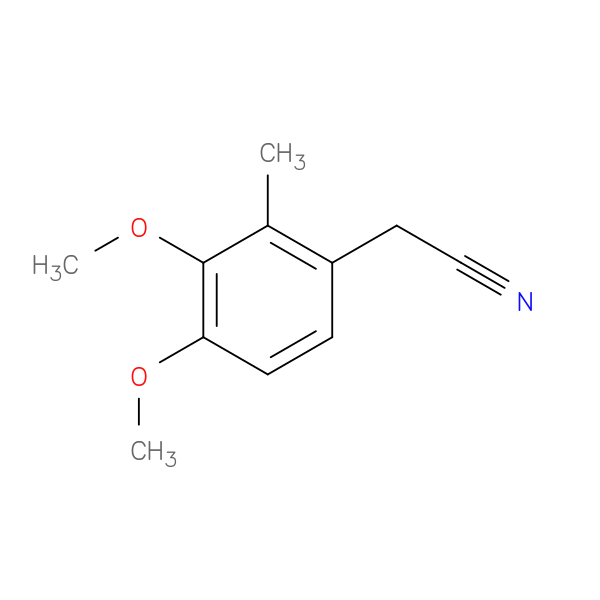 2-(3,4-dimethoxy-2-methylphenyl)acetonitrile