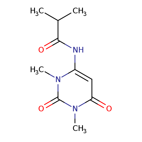 N-(1,3-dimethyl-2,6-dioxo-1,2,3,6-tetrahydropyrimidin-4-yl)-2-methylpropanamide