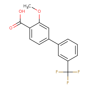 2-Methoxy-4-(3-trifluoromethylphenyl)benzoic acid