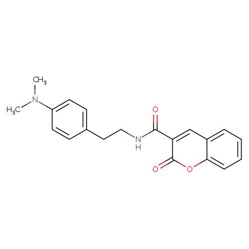 N-{2-[4-(dimethylamino)phenyl]ethyl}-2-oxo-2H-chromene-3-carboxamide
