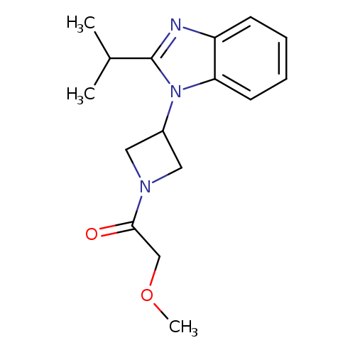 2-methoxy-1-{3-[2-(propan-2-yl)-1H-1,3-benzodiazol-1-yl]azetidin-1-yl}ethan-1-one