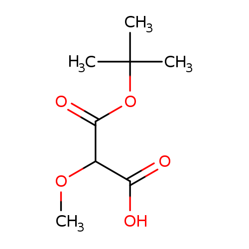 3-(tert-butoxy)-2-methoxy-3-oxopropanoic acid