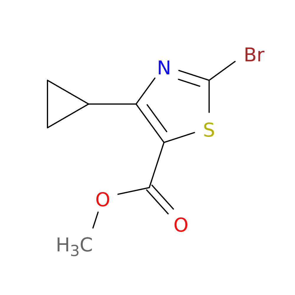 methyl 2-bromo-4-cyclopropyl-1,3-thiazole-5-carboxylate