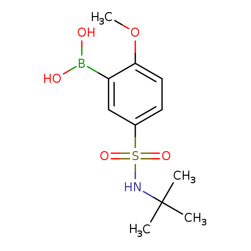 5-(N-tert-butylsulfamoyl)-2-methoxyphenylboronic acid