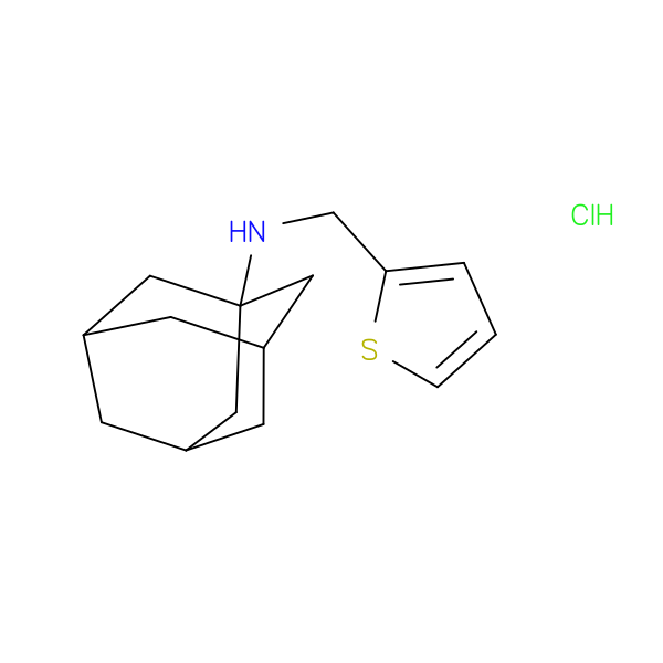 N-[(thiophen-2-yl)methyl]adamantan-1-amine hydrochloride