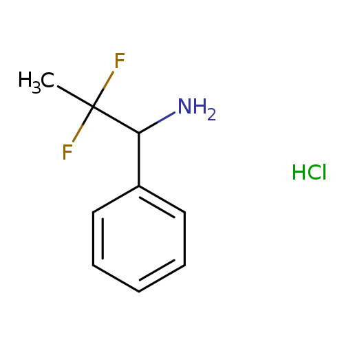 2,2-difluoro-1-phenylpropan-1-aminehydrochloride