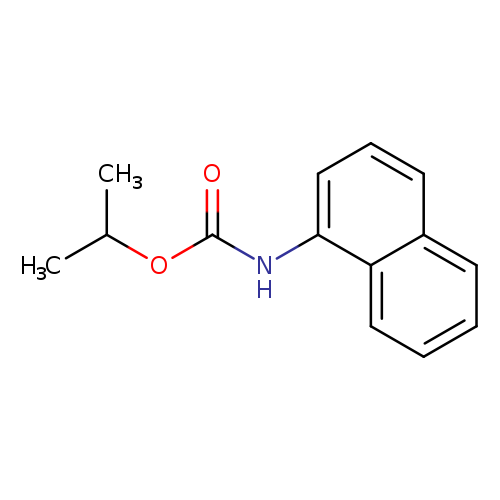 Carbamic acid, N-1-naphthalenyl-, 1-methylethyl ester