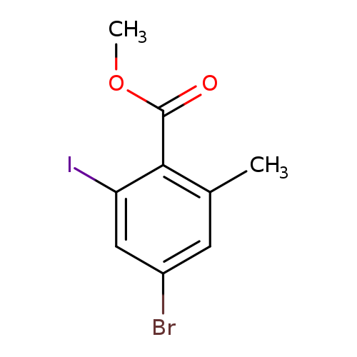 methyl 4-bromo-2-iodo-6-methylbenzoate
