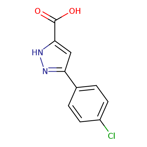 3-(4-CHLOROPHENYL)-1H-PYRAZOLE-5-CARBOXYLIC ACID
