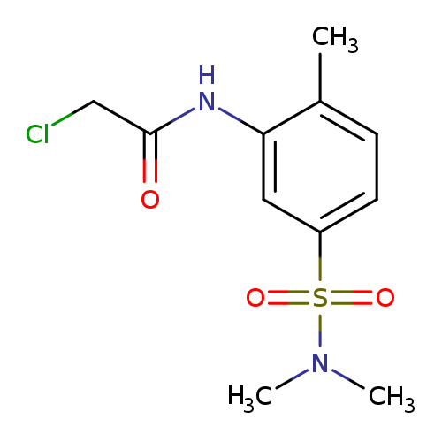 2-chloro-N-[5-(dimethylsulfamoyl)-2-methylphenyl]acetamide