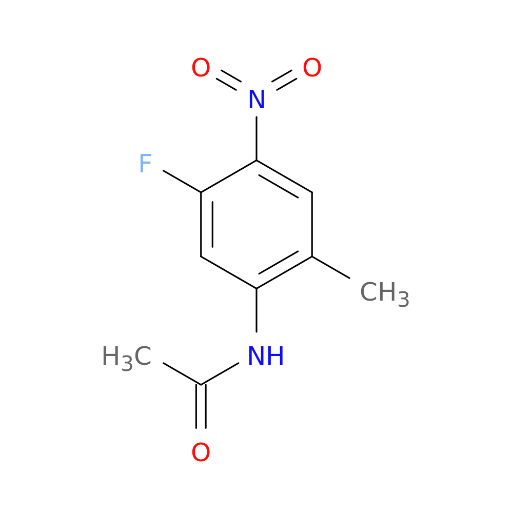 N-(5-Fluoro-2-methyl-4-nitrophenyl)acetamide