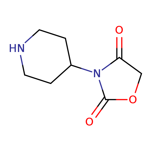 3-(piperidin-4-yl)oxazolidine-2,4-dione hydrochloride